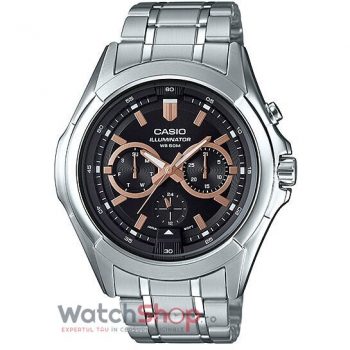 Ceas Casio Enticer MTP-E204D-1AV Super Iluminator