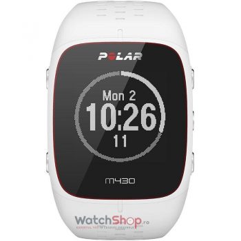 Ceas Polar TRAINING COMPUTER M430 White GPS