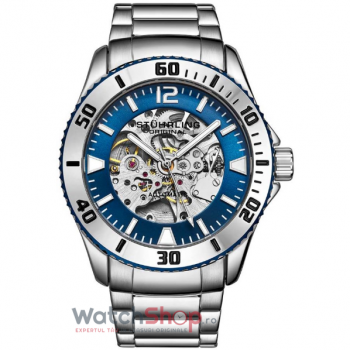 Ceas Stuhrling Aquadiver Regatta Antilles 3963.2 Skeleton Automatic