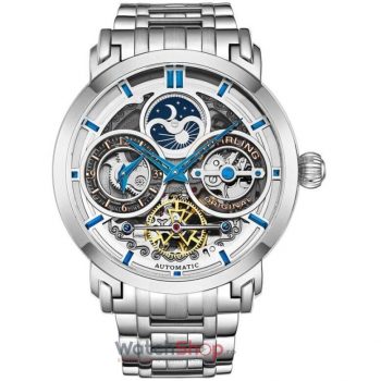 Ceas Stuhrling Legacy Luciano 371B.01 Skeleton Automatic