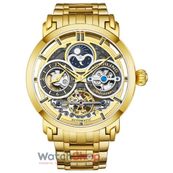 Ceas Stuhrling Legacy Luciano 371B.03 Skeleton Automatic