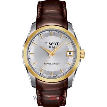 Ceas Tissot T-Classic Couturier T035.207.26.031.00 Powermatic 80 Automatic Lady